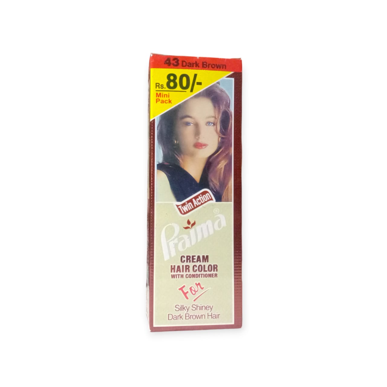 PRAIMA HAIR COLOR DARK BROWN TUBE